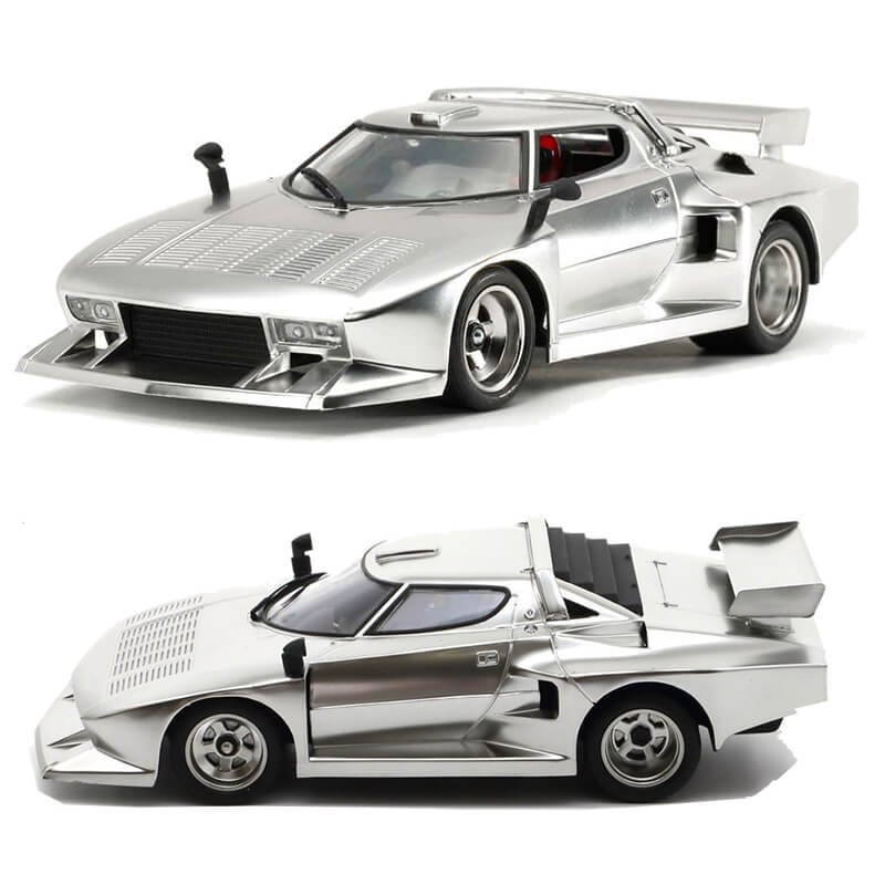 Tamiya 1/24 Lancia Stratos Turbo (Silver Color Plated) Kit