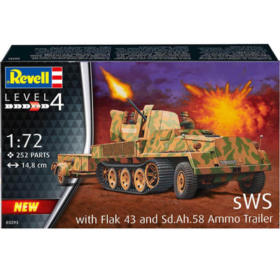 Revell 1/72 SWS with Flak 43 and Sd.Ah.58 Ammo Trailer Kit
