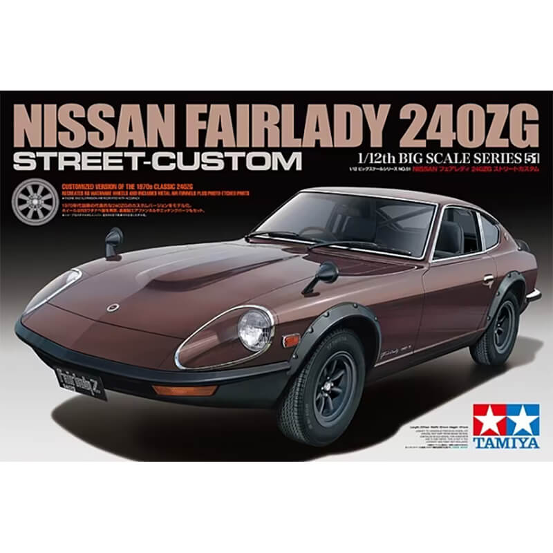 Tamiya 1/12 Nissan Fairlady 240zg Street-Custom