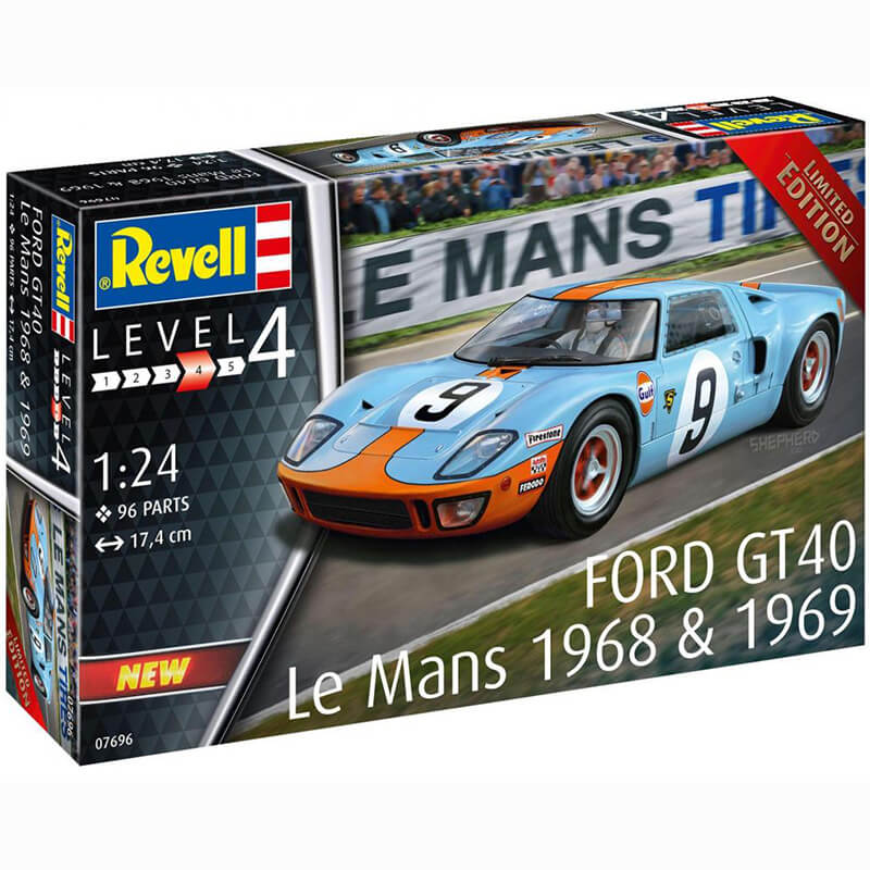 Revell 1/24 Ford GT40 Le Mans 1968 & 1969 Kit