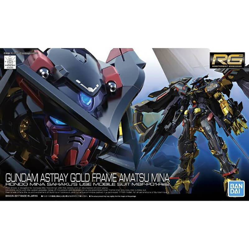 Bandai 1/144 RG Gundam Astray Gold Frame Amatsu Mina Kit