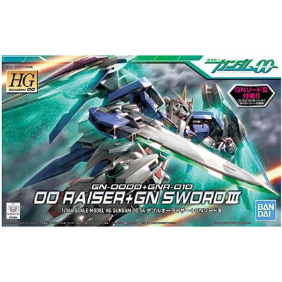 Bandai 1/144 HG GN-0000+GNR-010 00 Raiser+GN Sword III Kit