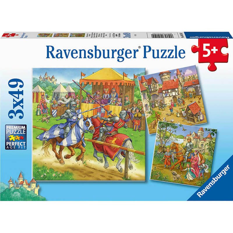 Life of the Knight 3x49pcs Puzzle