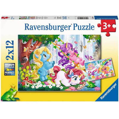 Unicorns at Play 2x12pcs Puzzle