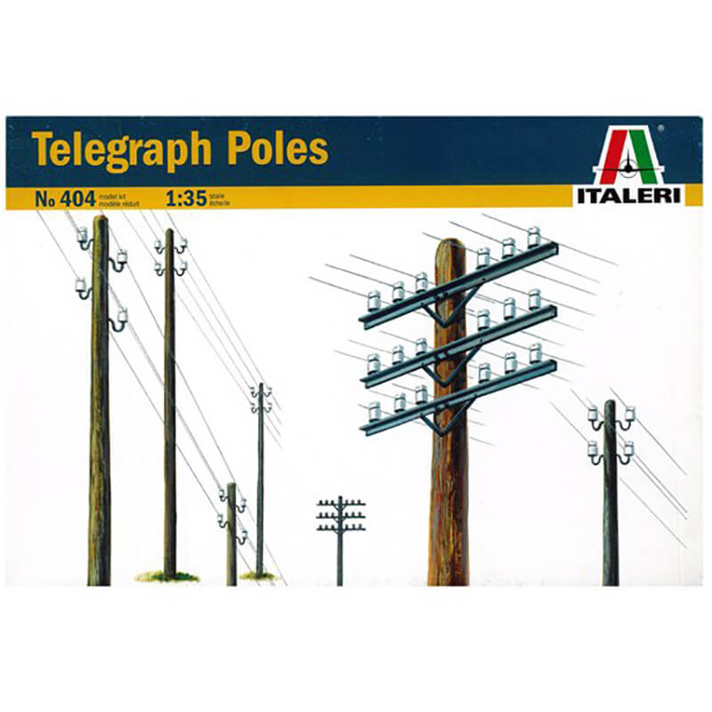 Italeri 1/35 Telegraph Poles Kit