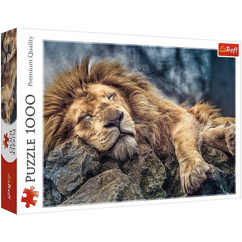 Sleeping Lion 1000pc Puzzle