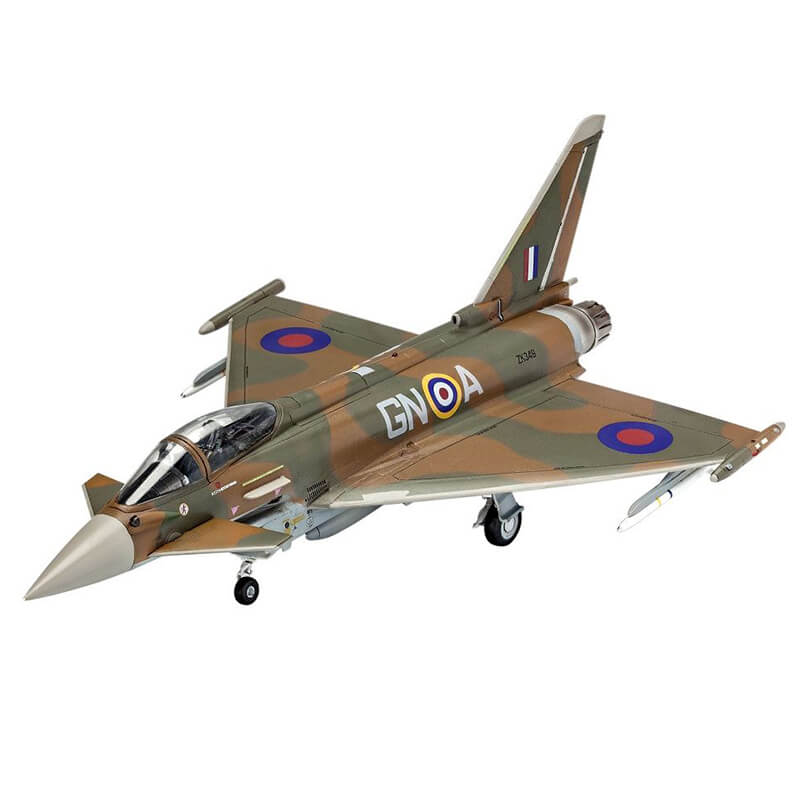 Revell 1/72 Eurofighter Typhoon Raf incl. Aqua Color Set Kit
