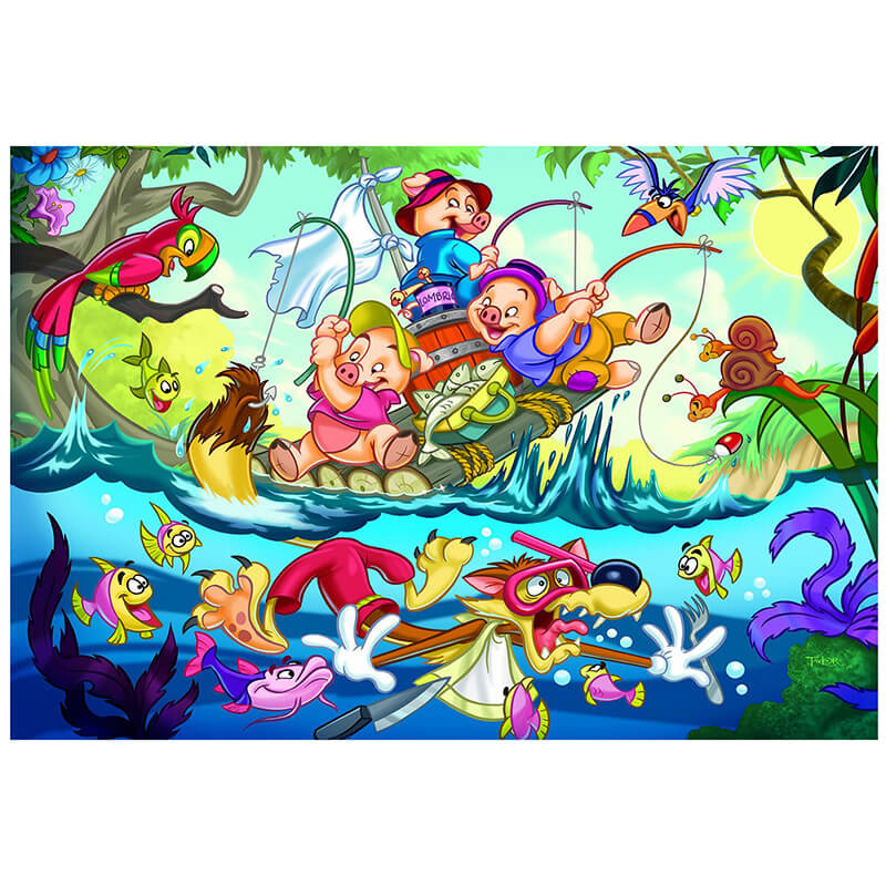 The Three Little Pigs 35 pcs Puzzle