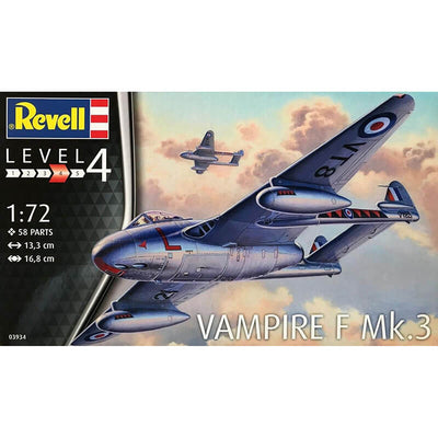 Revell 1/72 Vampire F Mk.3 Kit