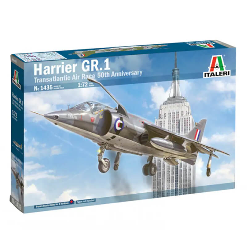 Italeri 1/72 Harrier GR.1 Transatlantic Air Race 50th Anniversary Kit