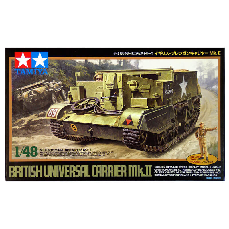 Tamiya 1/48 British Universal Carrier Mk.II Kit