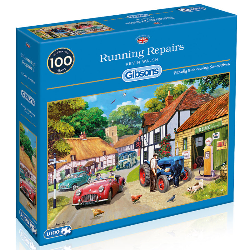 Running Repairs By Kevin Walsh 1000pc Puzzle