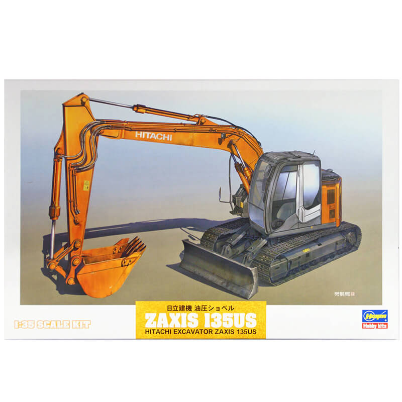 Hasegawa 1/35 Hitachi Excavator ZAXIS 135US Kit