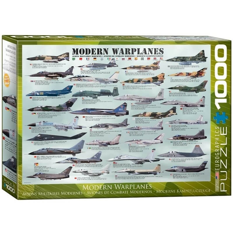 Modern Warplanes 1000pc Puzzle