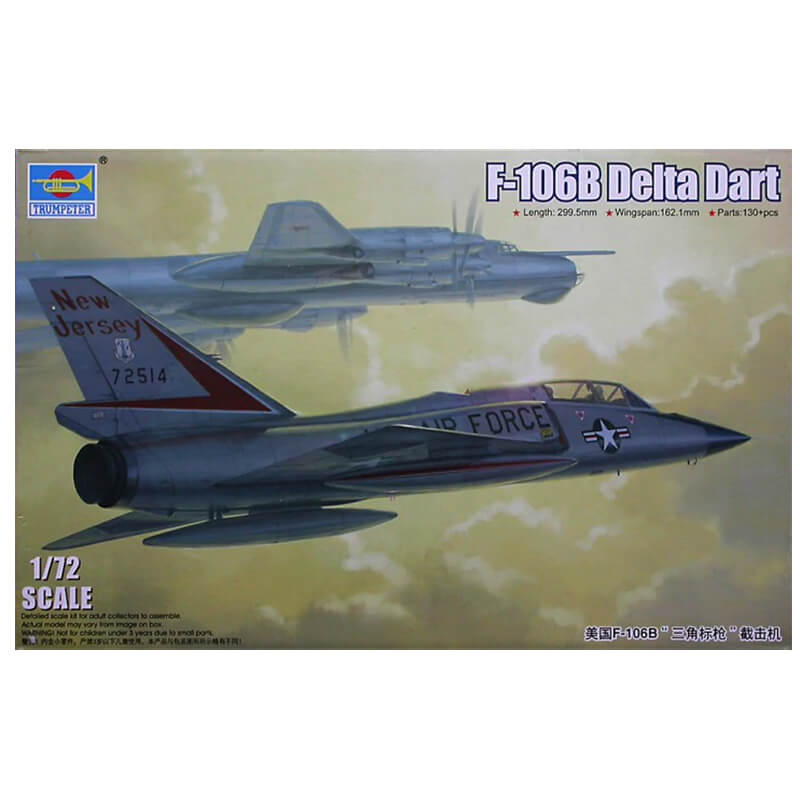 Trumpeter 1/72 F-106B Delta Dart Kit