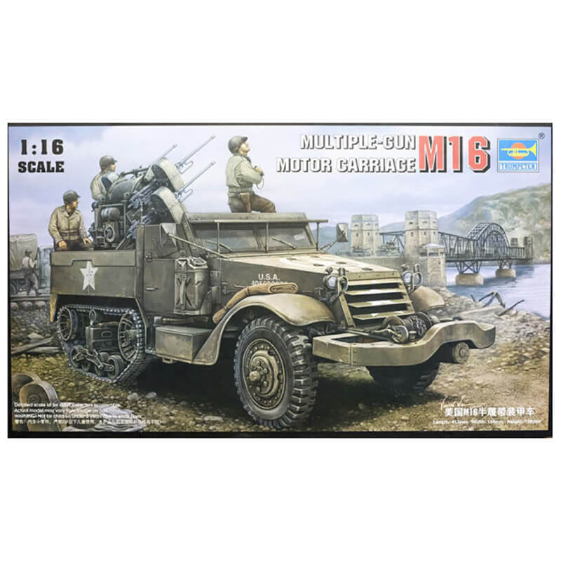 Trumpeter 1/16 M16 Multiple-Gun Motor Carriage Kit