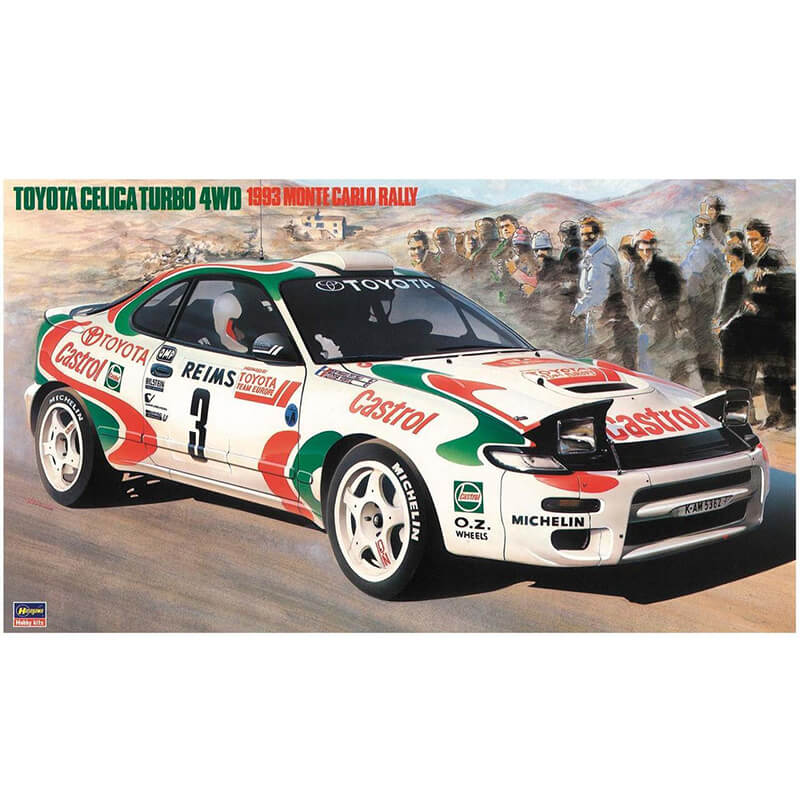 Hasegawa 1/24 Toyota Celica Turbo 4WD 1993 Monte Carlo Rally Kit
