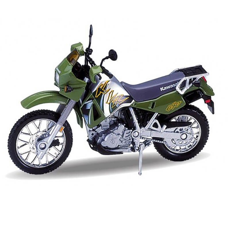Welly 1/18 '02 Kawasaki KLR 650 (Green)