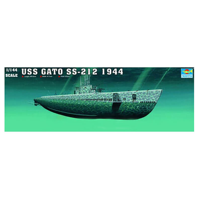 Trumpeter 1/144 USS Gato SS-212 1944 Kit