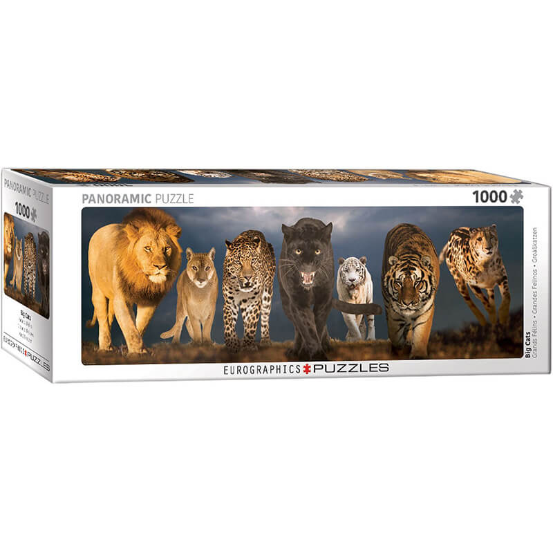 Big Cats 1000pc Puzzle