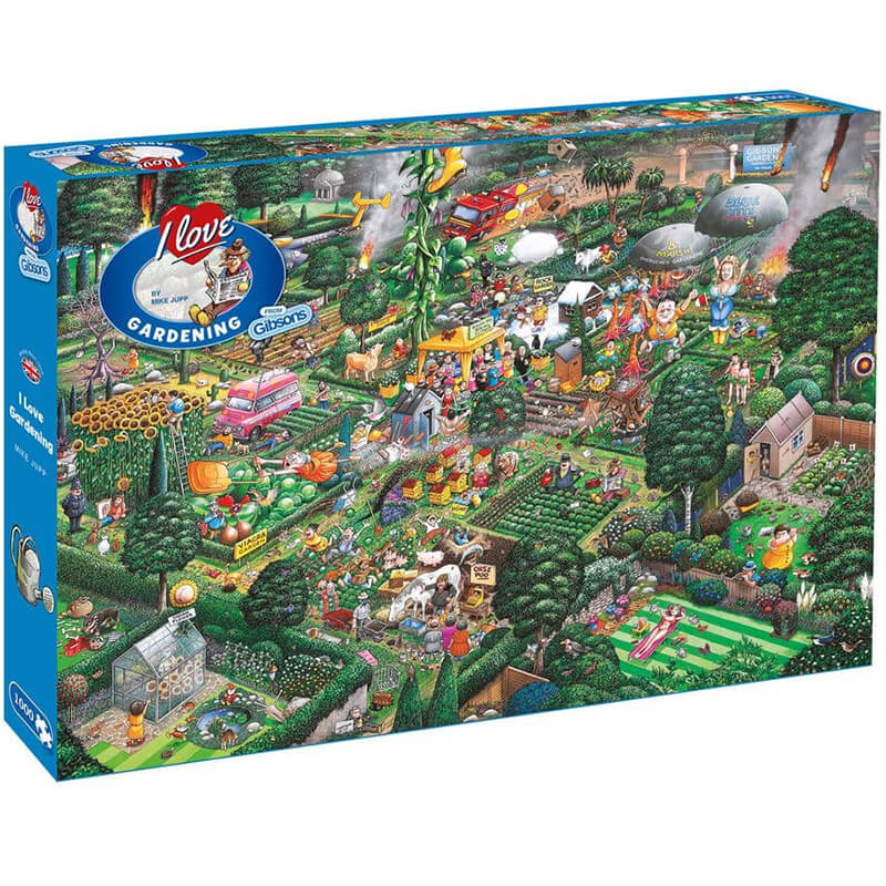 I Love Gardening By Mike Jupp 1000pc Puzzle