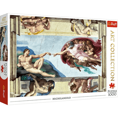 The Creation of Adam, Michelangelo 1000pc Puzzle
