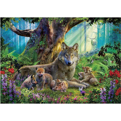 Wolves in the Forest 1000pcs Puzzle
