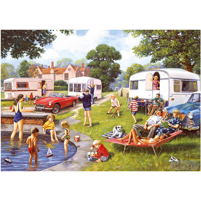 Caravan Outings By Kevin Walsh 2x500pc Puzzle