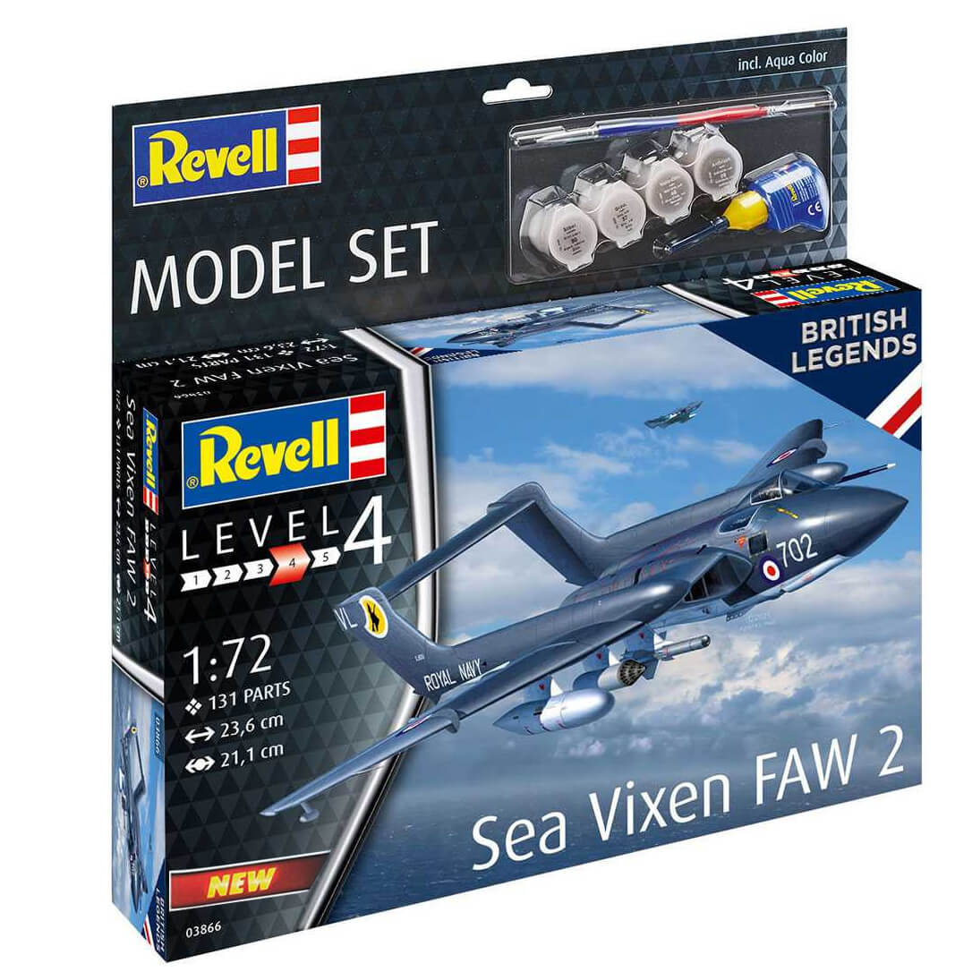 Revell 1/72 British Legends Sea Vixen FAW 2 Set Kit