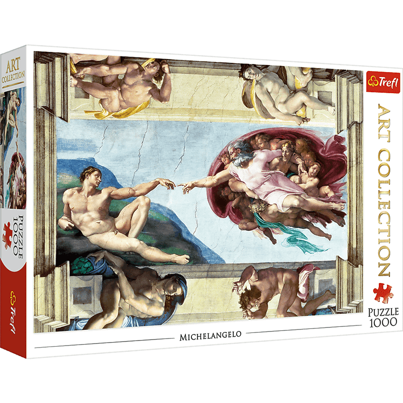 The Creation of Adam, Michelangelo 1000pc Puzzle
