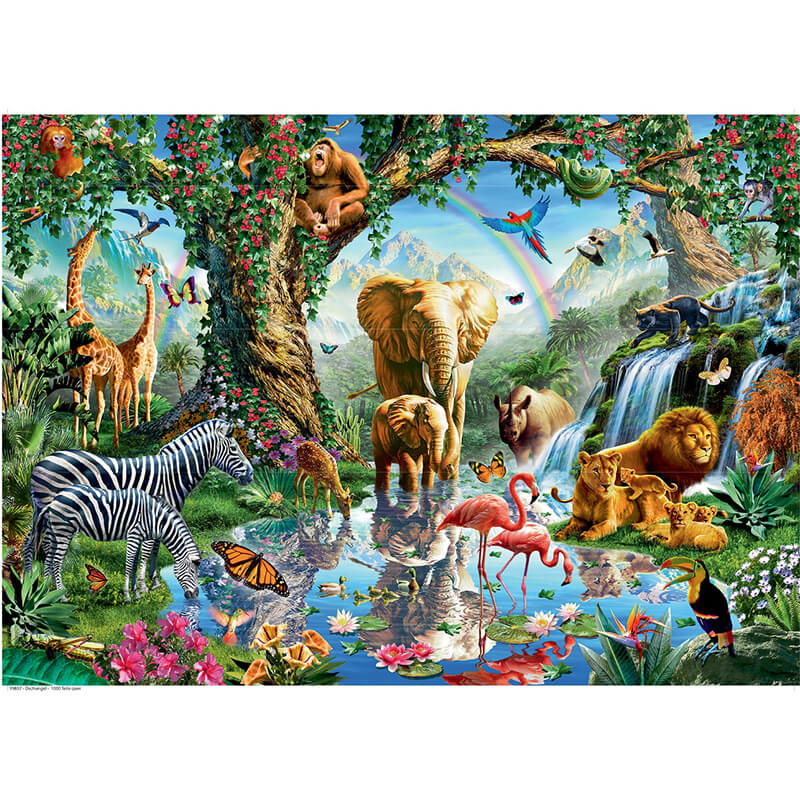 Adventures in the Jungle 1000pc Puzzle