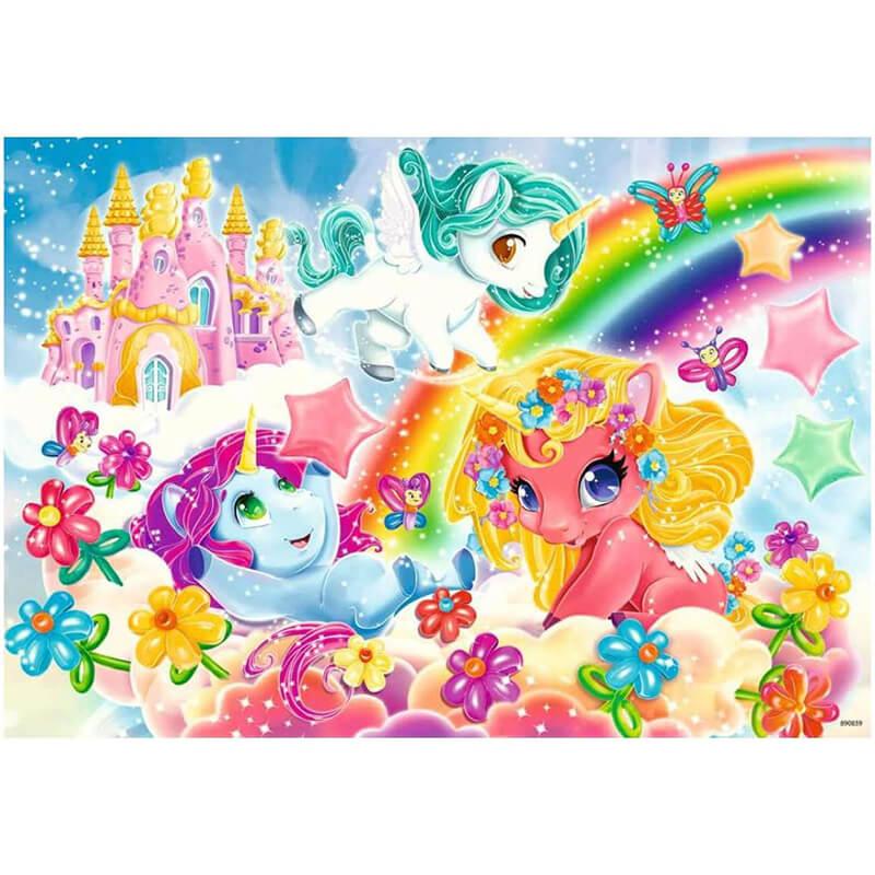 Unicorns at Play 2x12pcs Puzzle