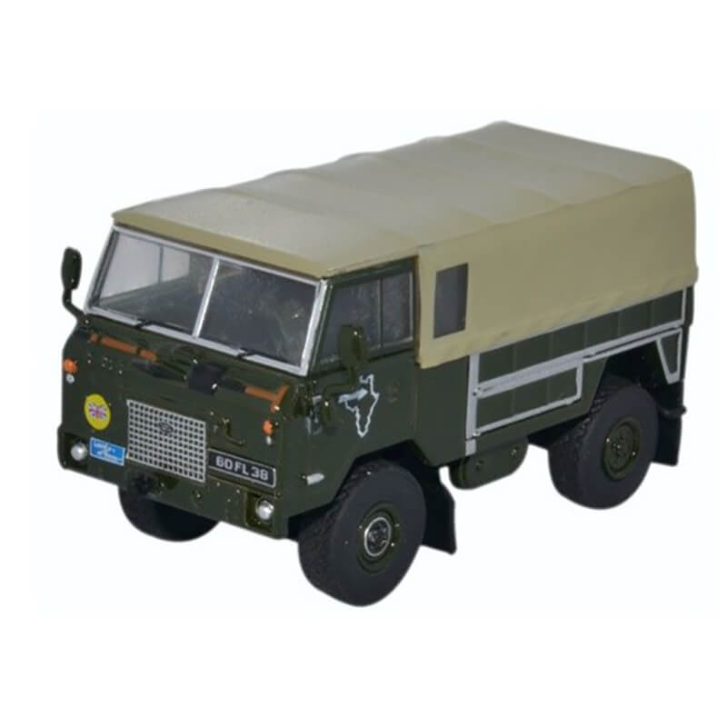 Oxford 1/76 Land Rover Forward Control GS Trans (Sahara Expedition 1975)