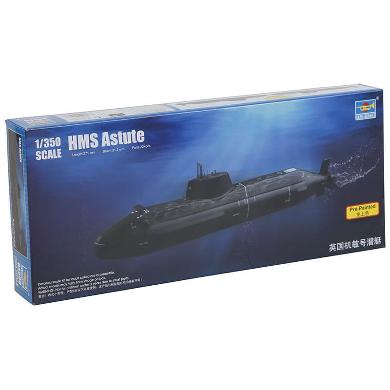 Trumpeter 1/350 HMS Astute Kit