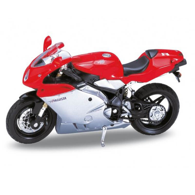 Welly 1/18 MV Agusta F4S (Silver/Red)