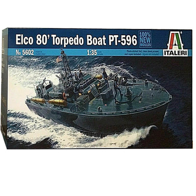 Italeri 1/35 Elco 80' Torpedo Boat PT-596 Kit