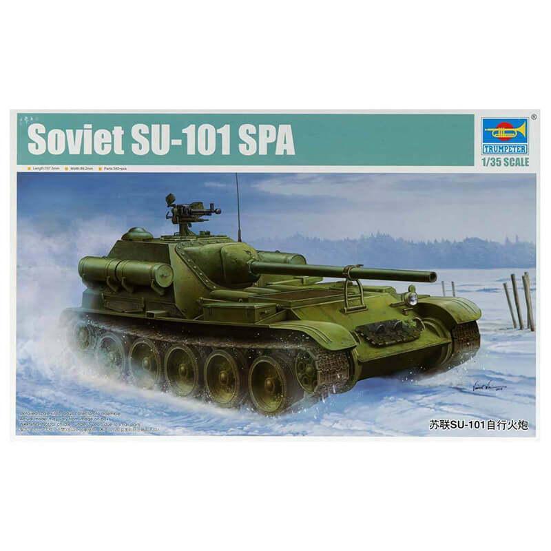 Trumpeter 1/35 Soviet Su-101 SPA Kit