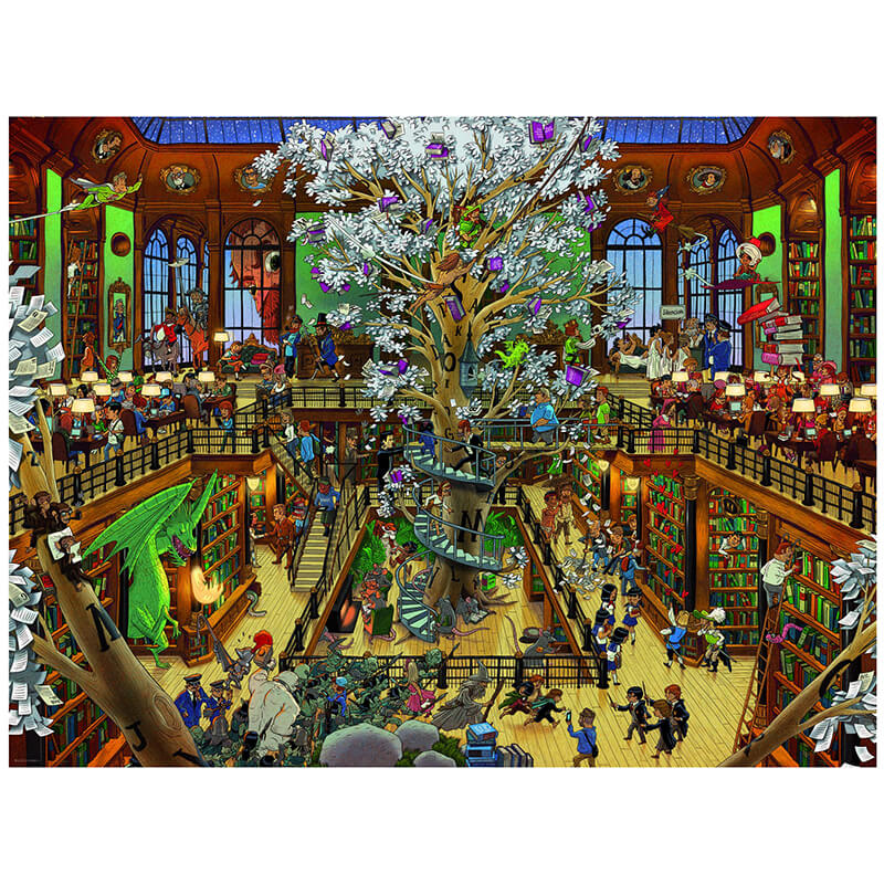 Library By Oesterle 1500pcs Puzzle
