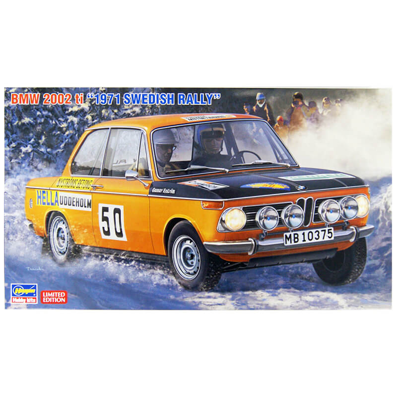Hasegawa 1/24 BMW 2002 ti "1971 Swedish Rally" Kit