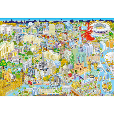 London From Above By Phil Dobson 500pc Puzzle