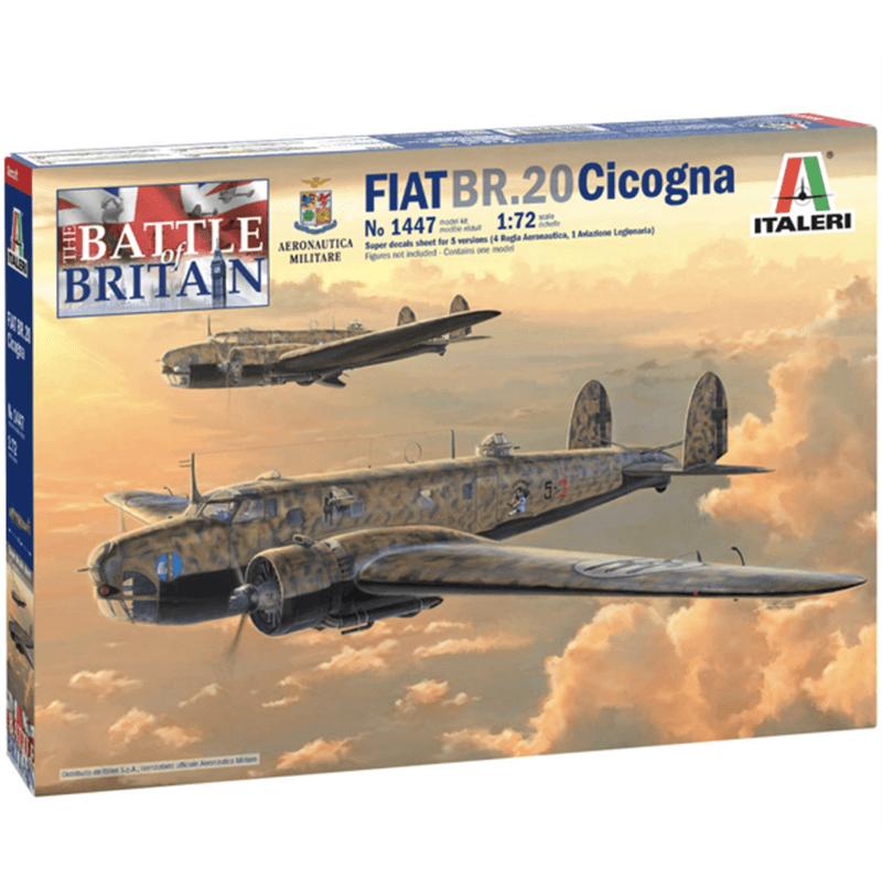 Italeri 1/72 Fiat Br.20 Cicogna Kit