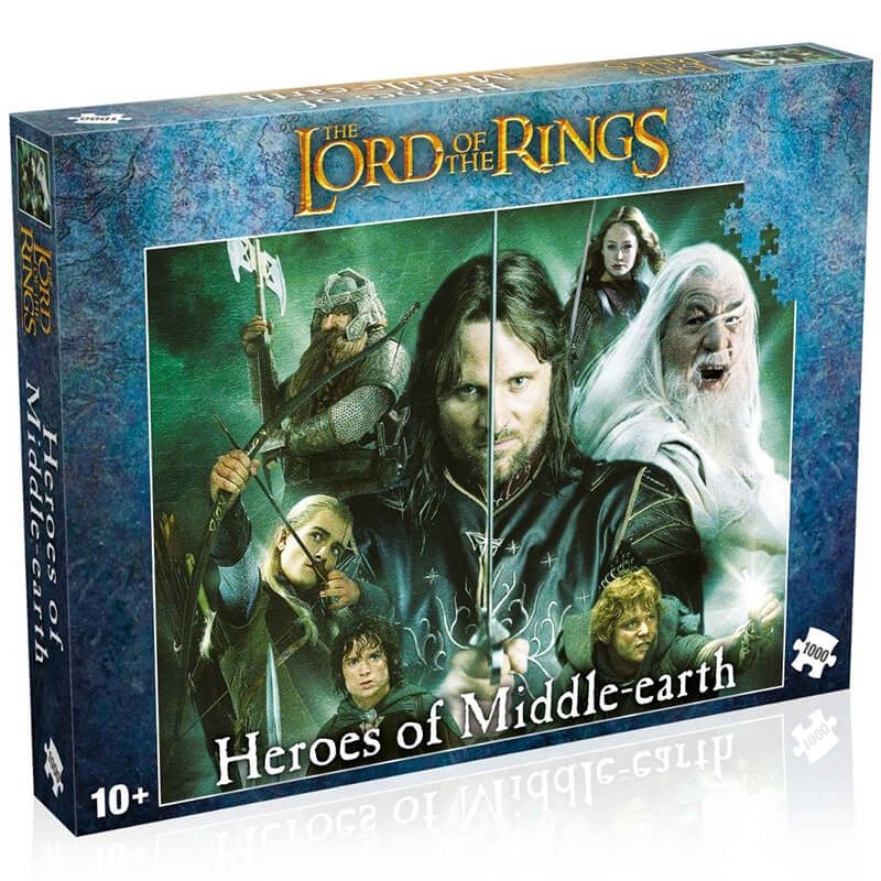 The Lord of the Rings Heroes of Middle-Earth 1000pc Puzzle