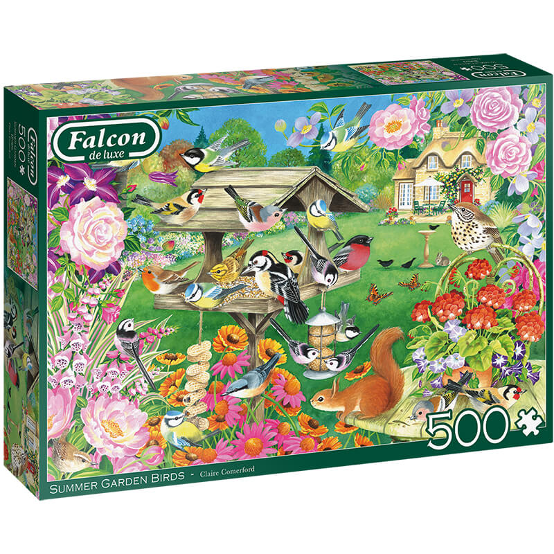 Summer Garden Birds By Claire Comerford 500pc Puzzle