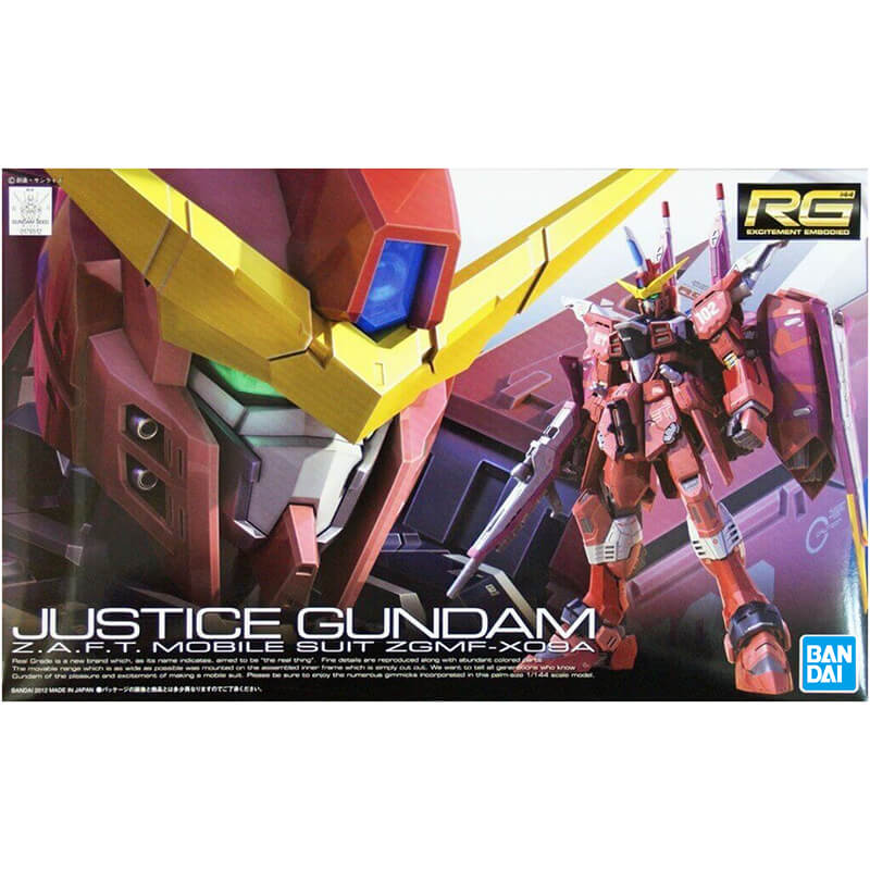 Bandai 1/144 RG Justice Gundam Kit