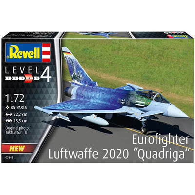 Revell 1/72 Eurofighter Luftwaffe 2020 "Quadriga" Kit