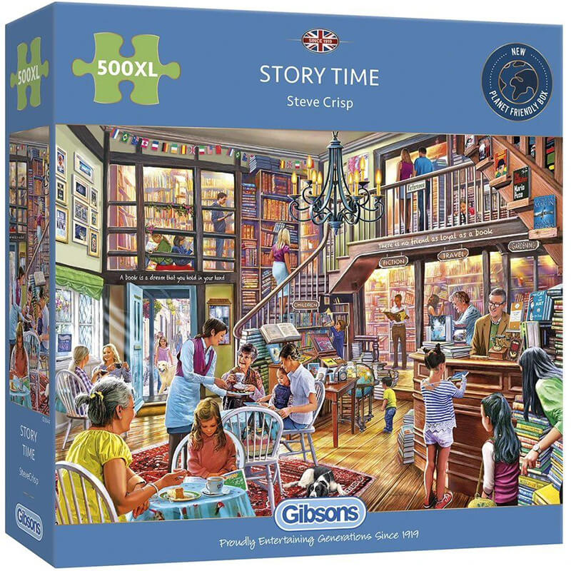 Story Time By Steve Crisp 500pc Puzzle