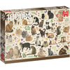 Cats Poster 1000pc Puzzle