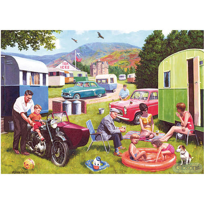 Caravan Outings By Kevin Walsh 2x500pc Puzzle