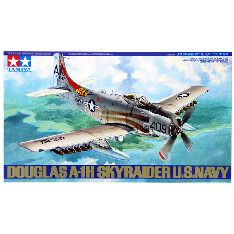 Tamiya 1/48 Douglas A-1H Skyraider U.S.Navy Kit