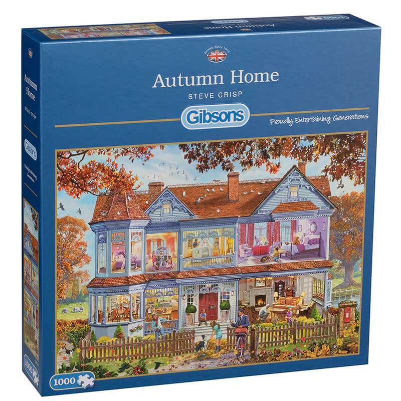 Autumn Home By Steve Crisp 1000pc Puzzle